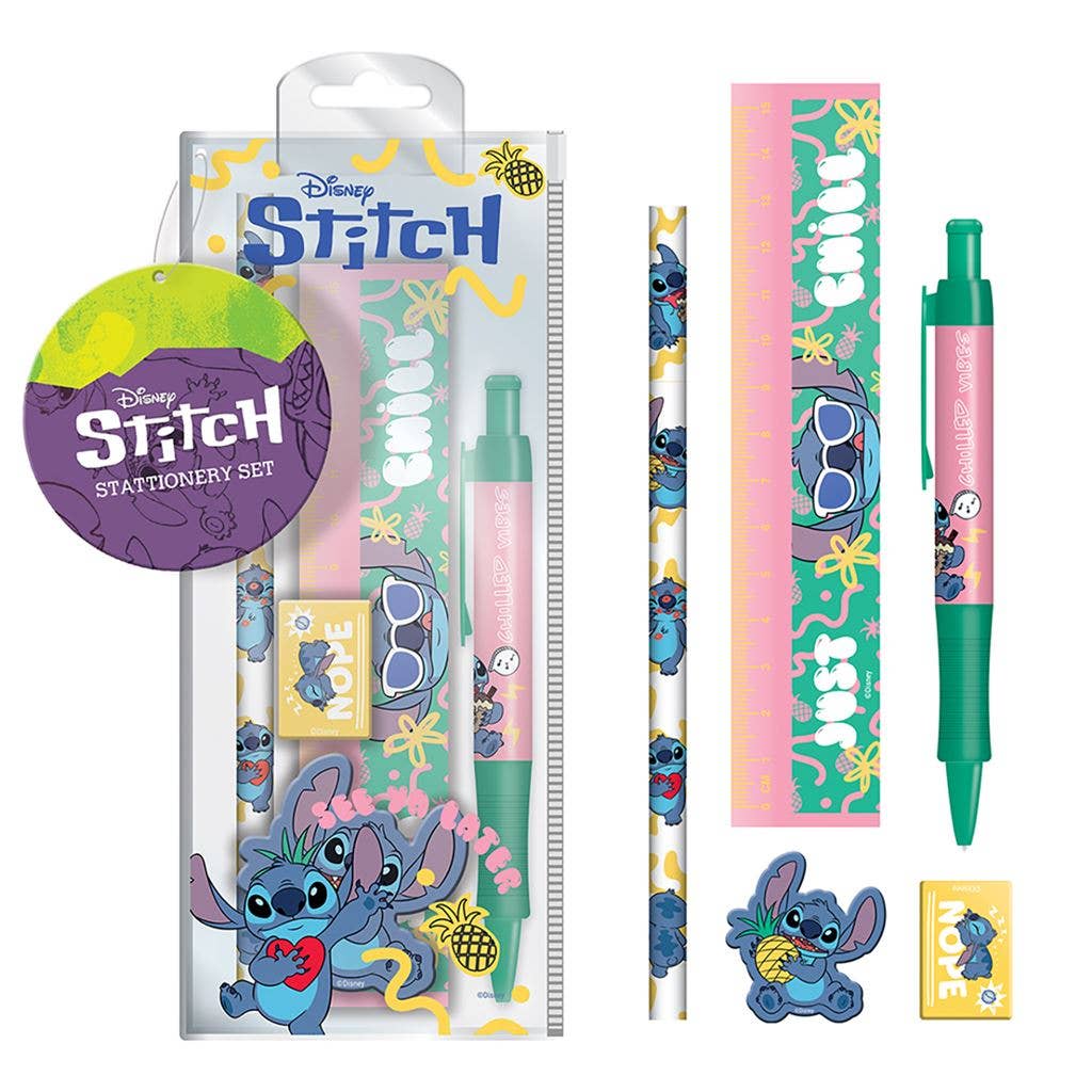 Ensemble de Papeterie Lilo et Stitch - Tu es mon préféré