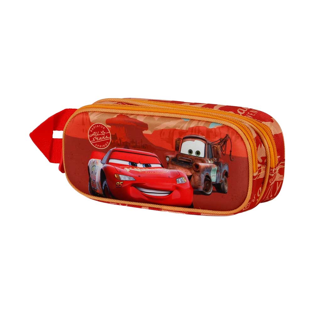 Trousse 3D Double Disney - Cars 3 Desert Road