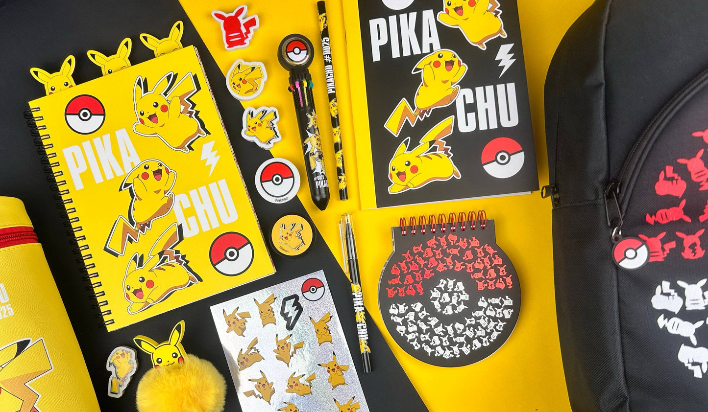 Carnet en – forme de Pikachu Pokémon | Blueprint Collections – vue 5