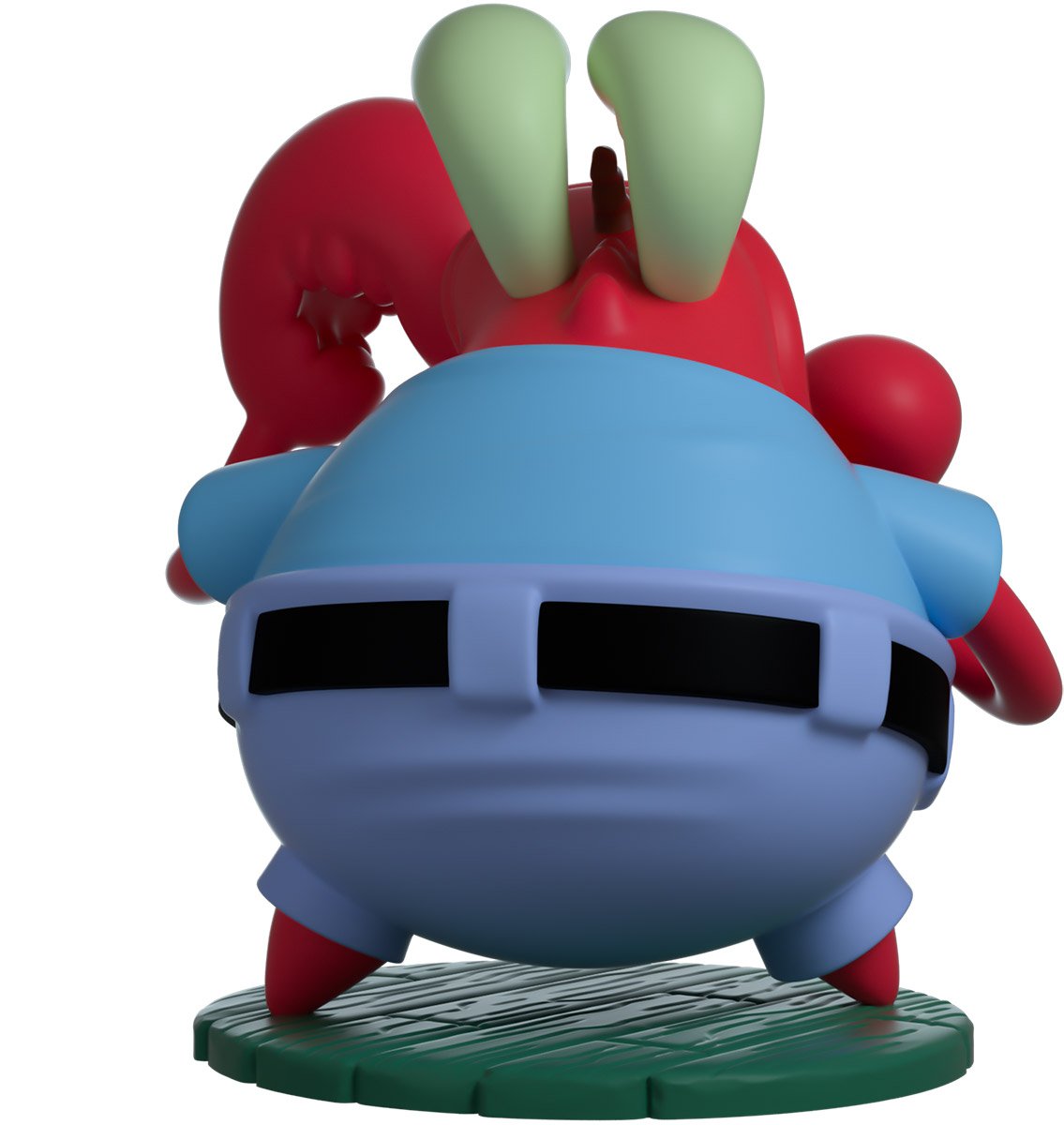 bob leponge vinyl figurine choking mr krabs youtooz