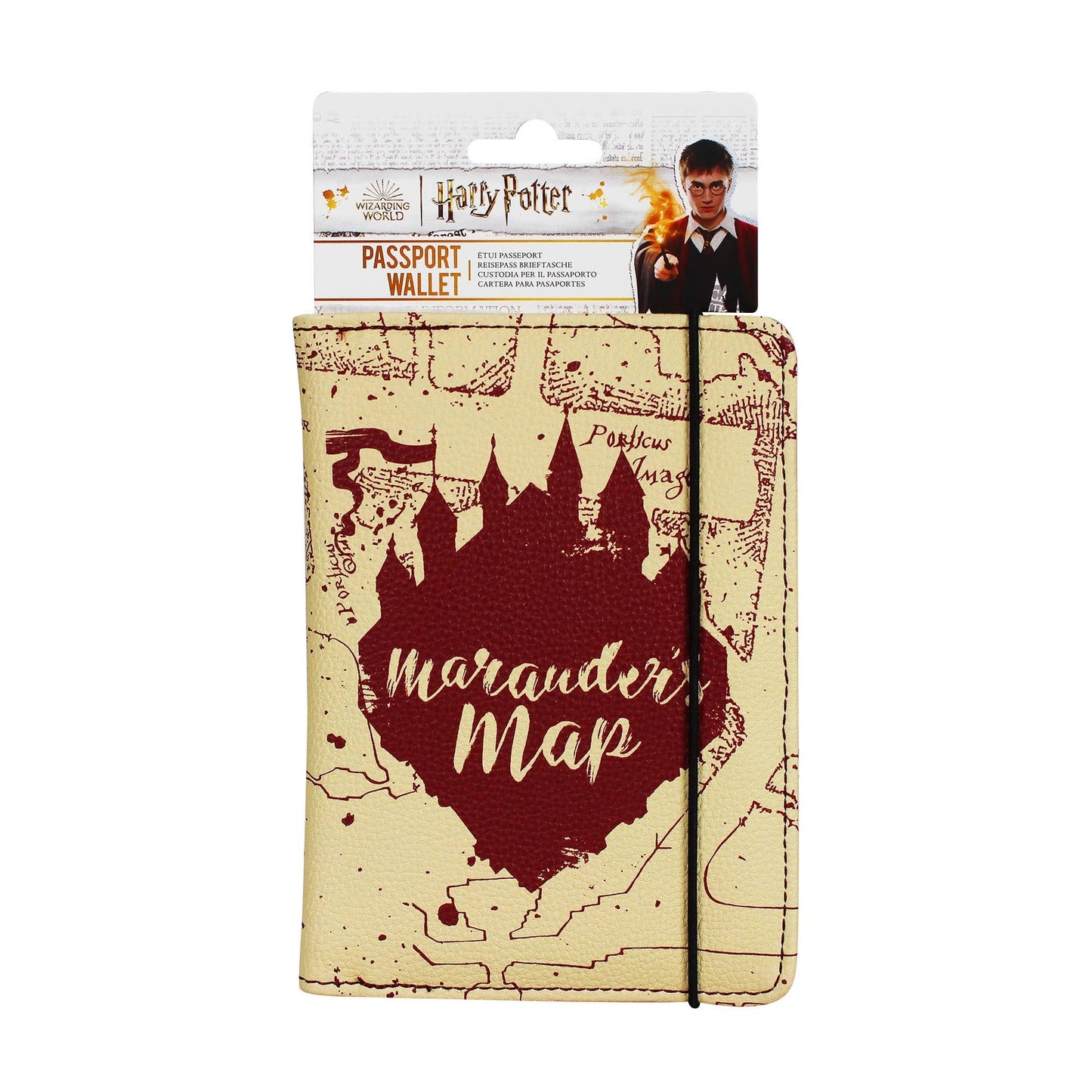 Protège Passeport Harry Potter - Carte du maraudeur