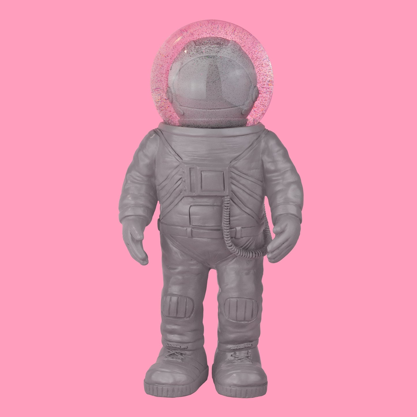 boule a neige astronaute geant gris donkey