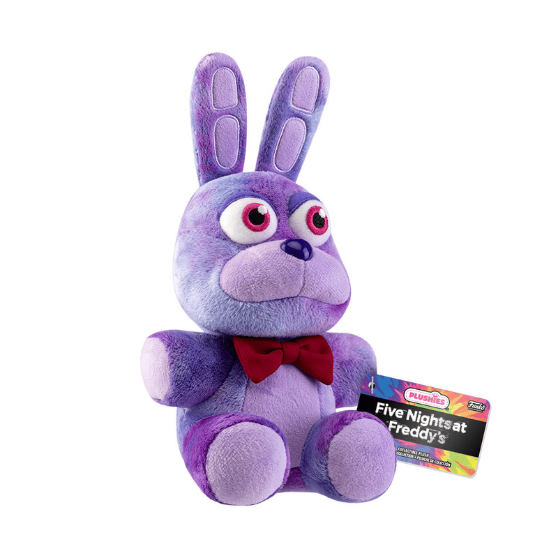 tie dye bonnie plush