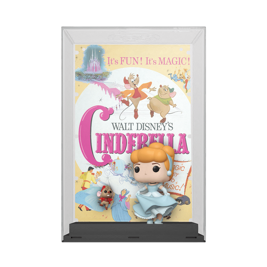 Pop! Movie Poster Cendrillon avec Jaq