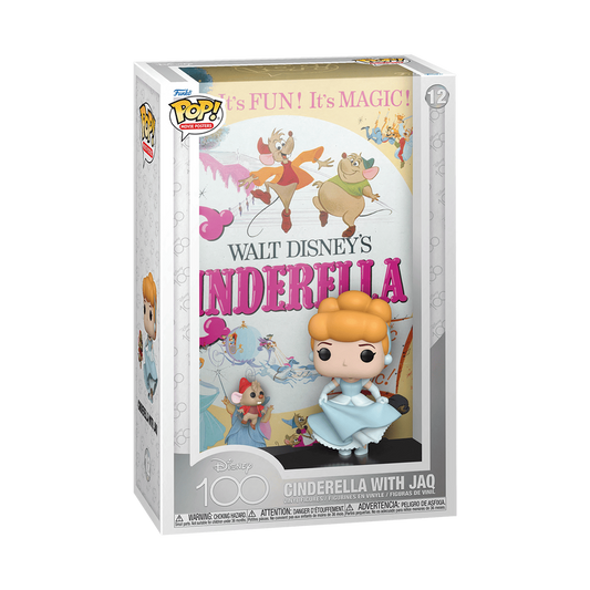 Pop! Movie Poster Cendrillon avec Jaq