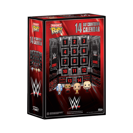 Calendrier de l'Avent WWE - Pocket Pop!