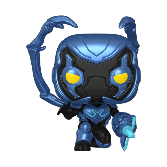 pop blue beetle crouching glow 1406