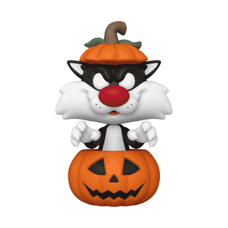 pop sylvester in pumpkin costume 1675