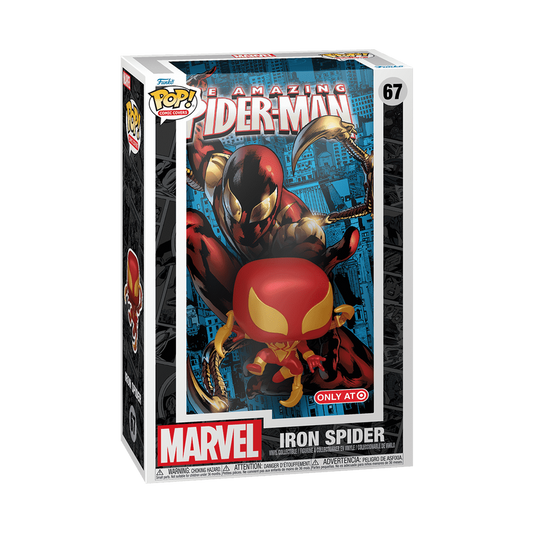 pop comic covers the amazing spider man 529 iron spider 67