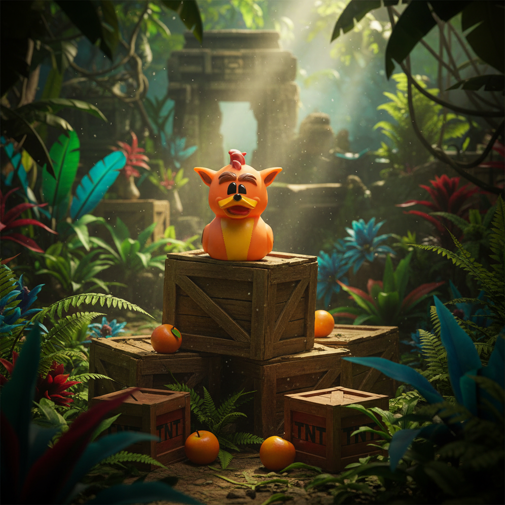 Canard Crash Bandicoot (First Edition)