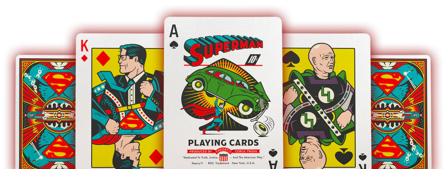 superman playing cards theory11