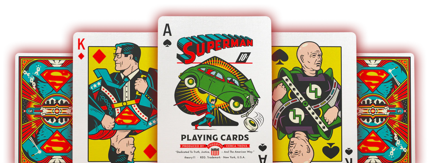 superman playing cards theory11