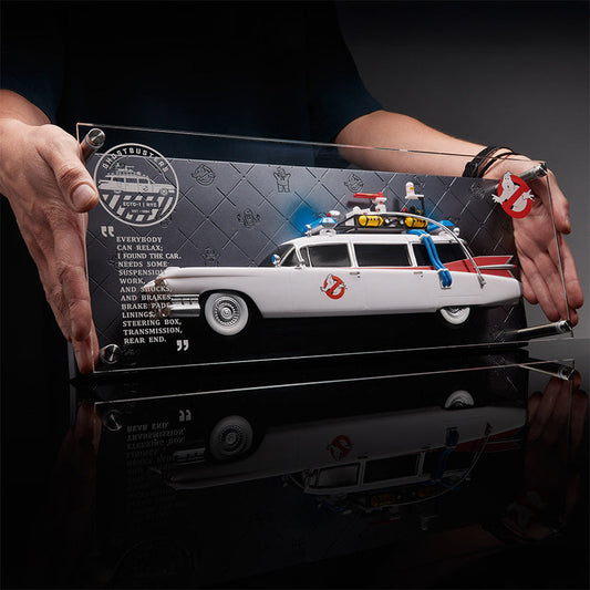 Collectors Plaque SOS Fantômes - Ecto-1