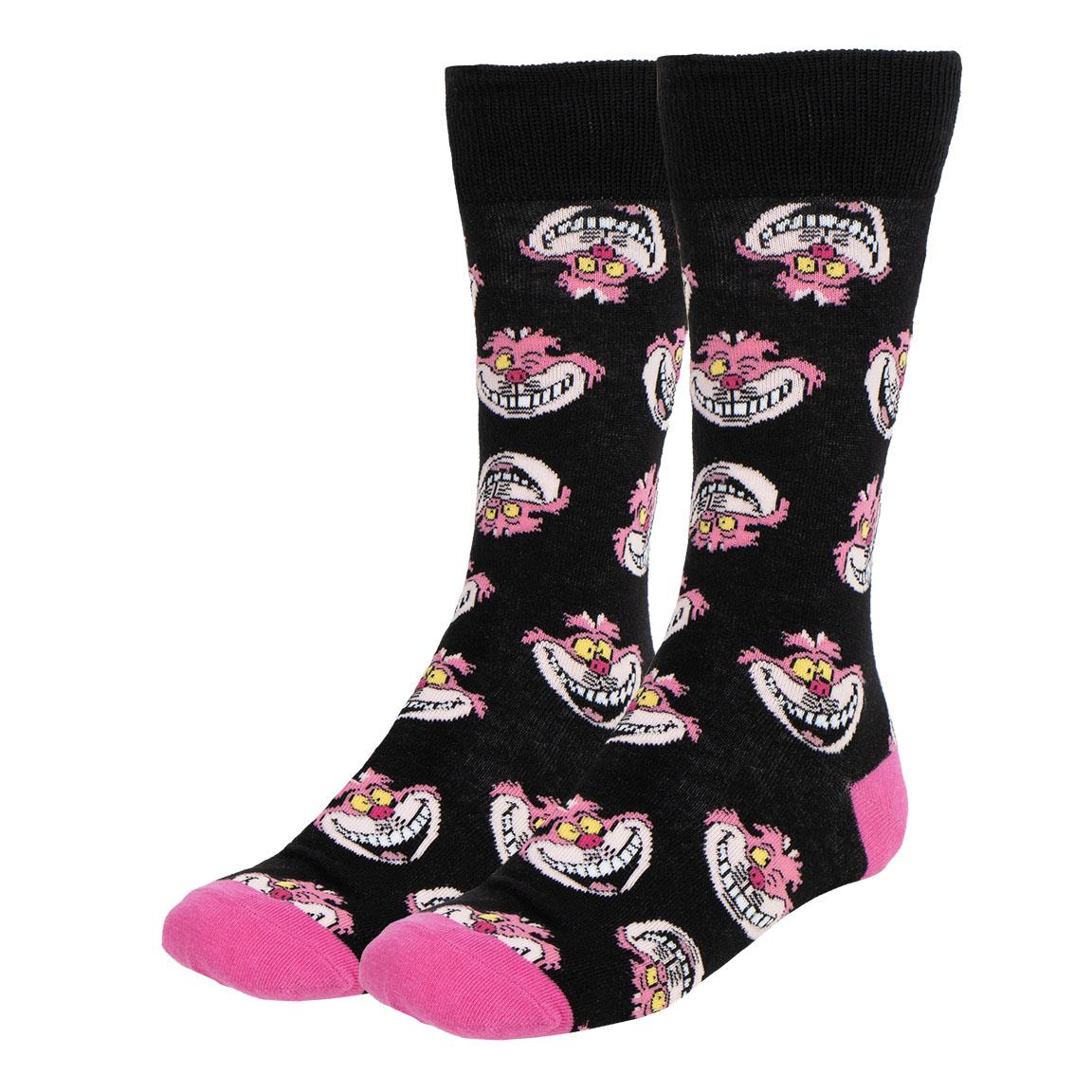 chaussettes-alice-au-pays-des-merveilles-chat-du-cheshire-cerda