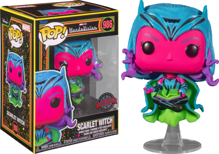 pop scarlet witch black light 986