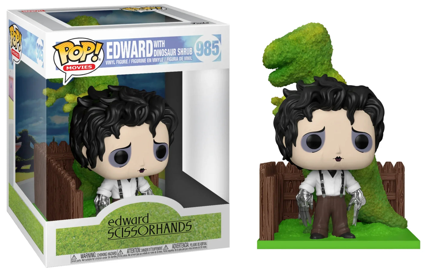 Edward & Arbuste Dinosaure