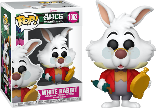 pop white rabbit with watch 1062