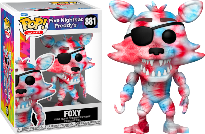 pop foxy the pirate in tie dye 881