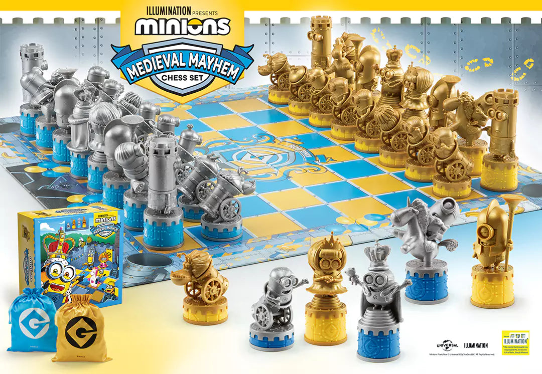 Échiquier Minions - La Pagaille Médiévale