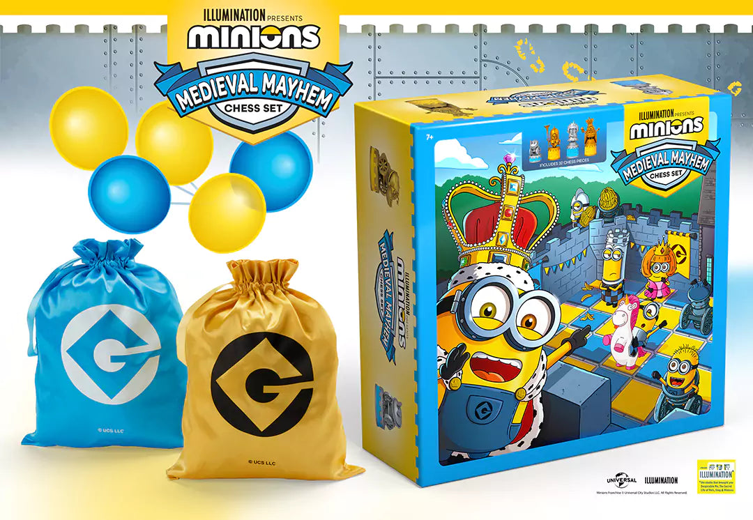 Échiquier Minions - La Pagaille Médiévale