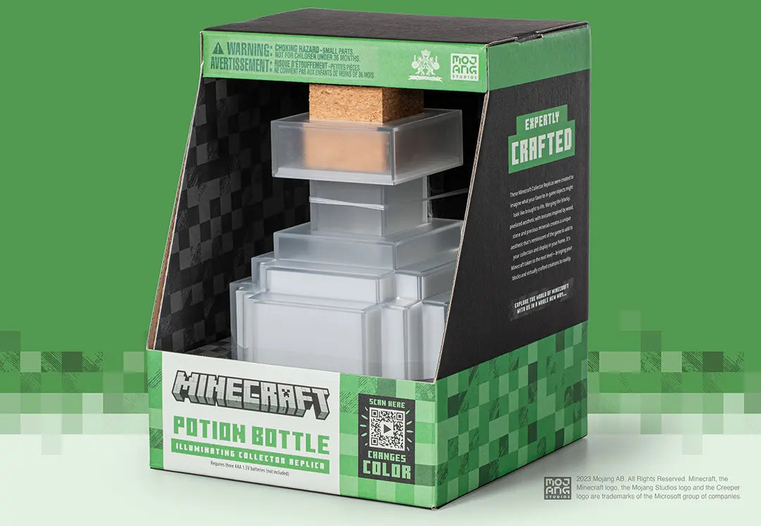 replique minecraft potion lumineuse noble collection
