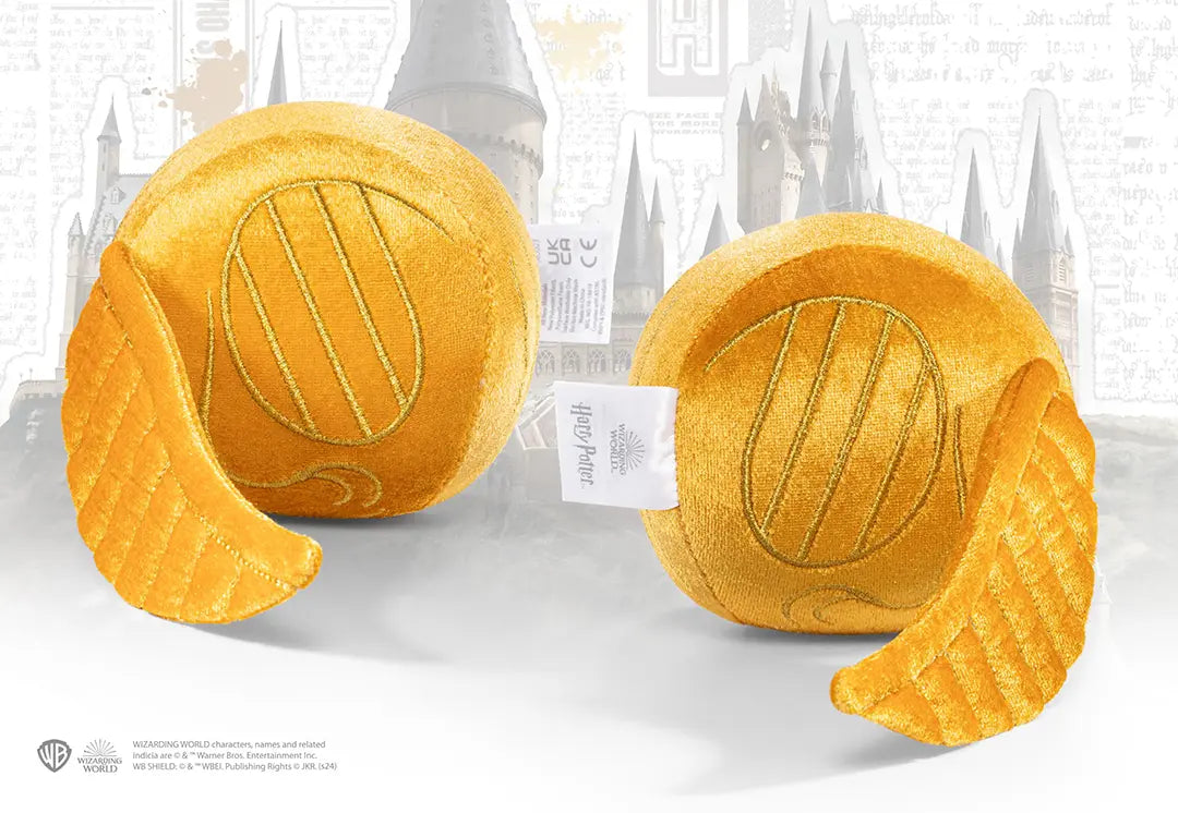 peluche-harry-potter-blason-de-poudlard-et-vif-d-or-noble-collection