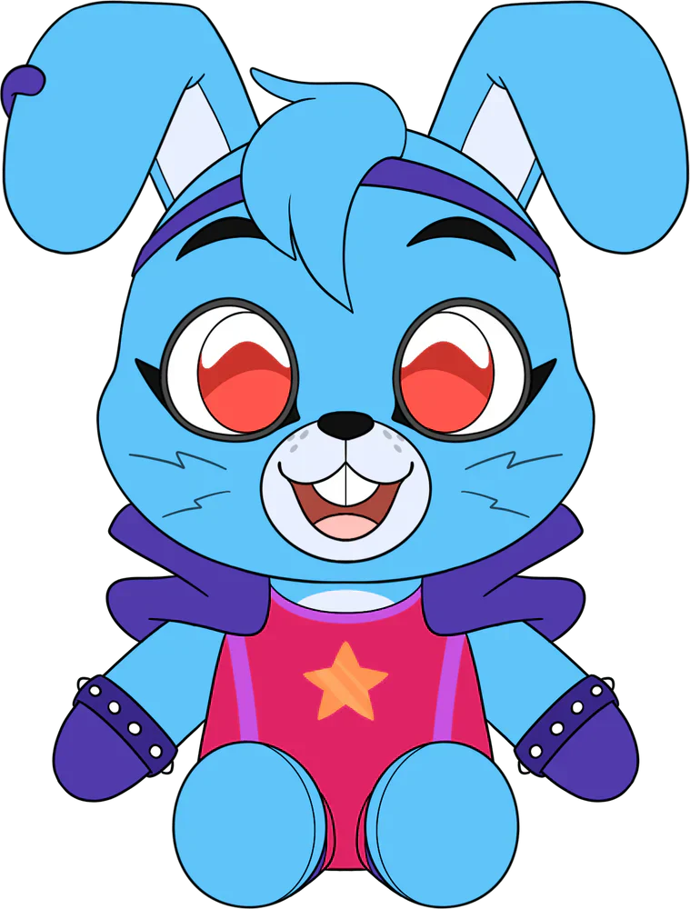 ruined-glamrock-bonnie-plush-9in-youtooz