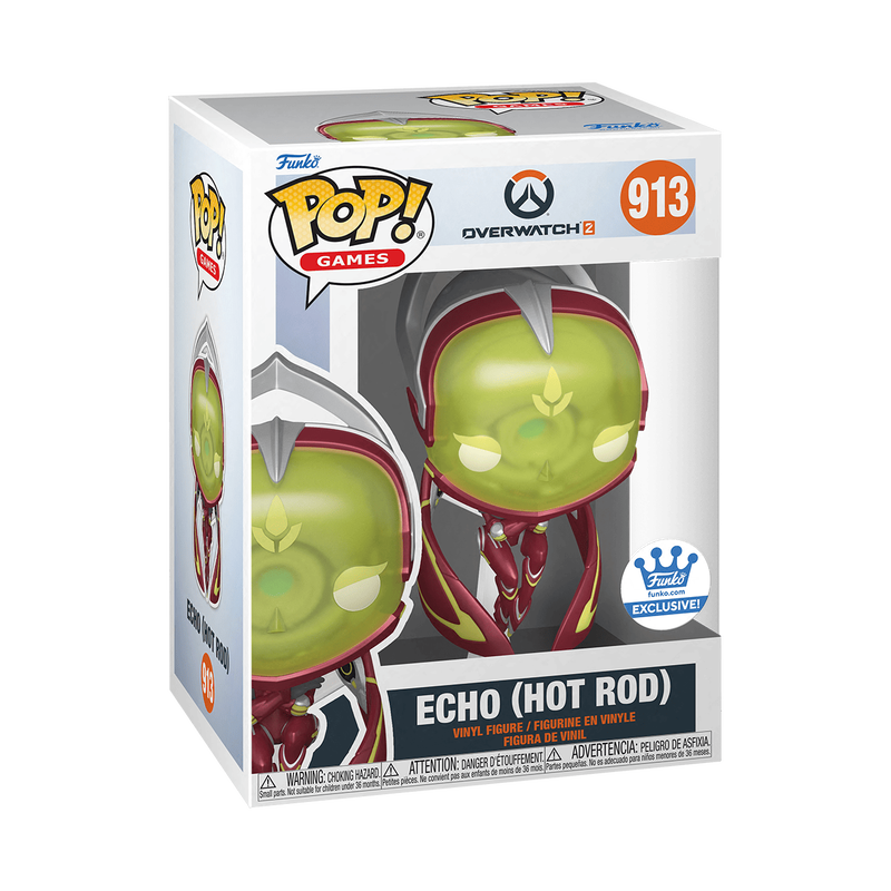overwatch funko pop n 913 echo hot rod