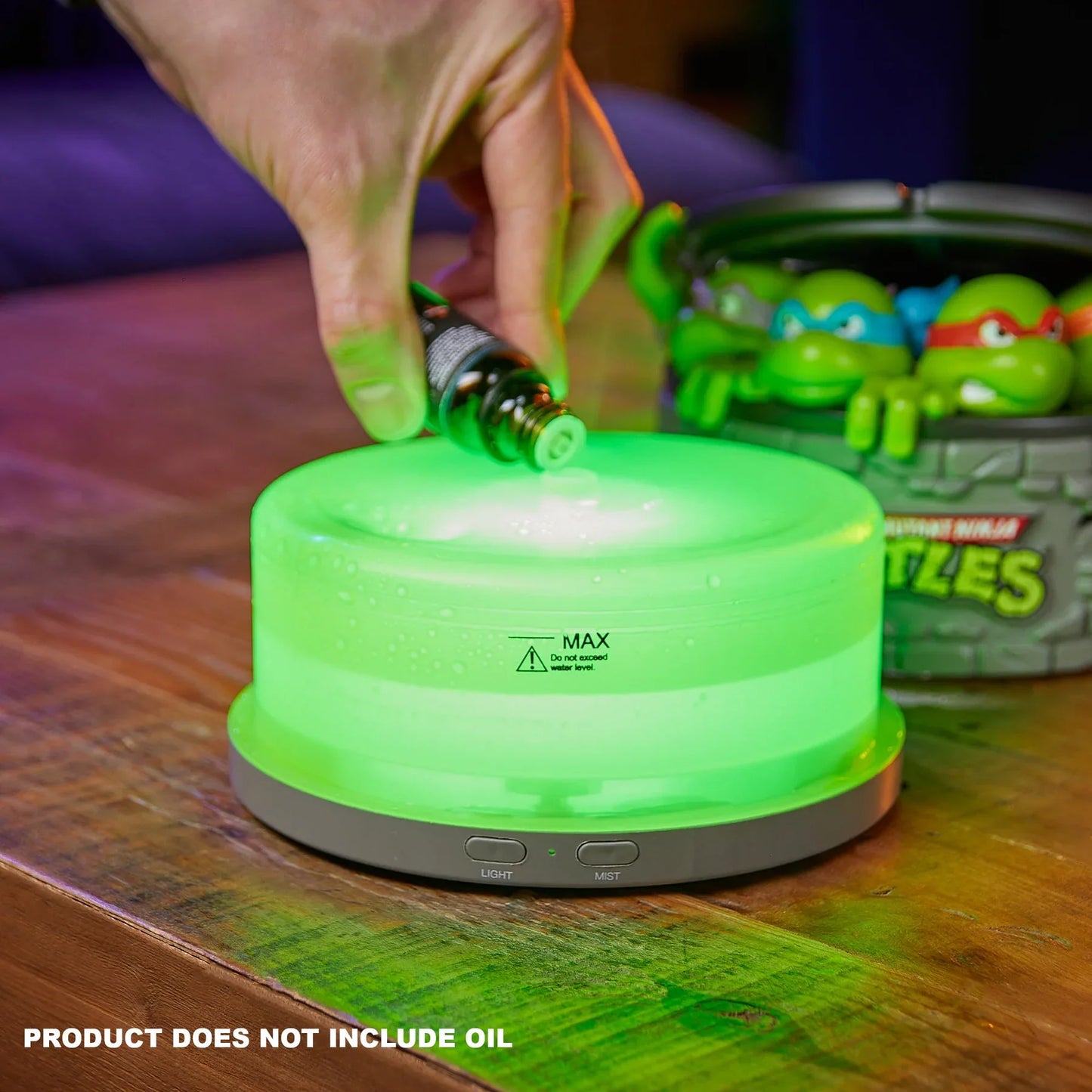 Diffuseur d'huiles essentielles électrique Tortues Ninja
