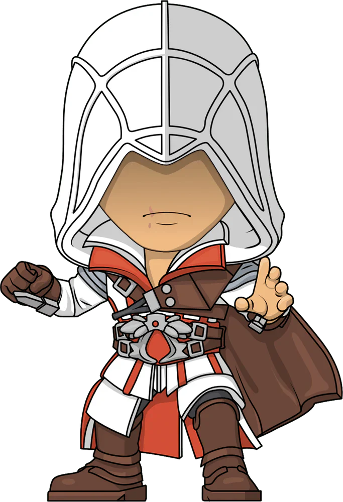assassins creed vinyl figurine ezio youtooz