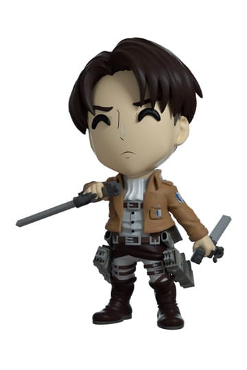 attack on titan vinyl figurine levi youtooz