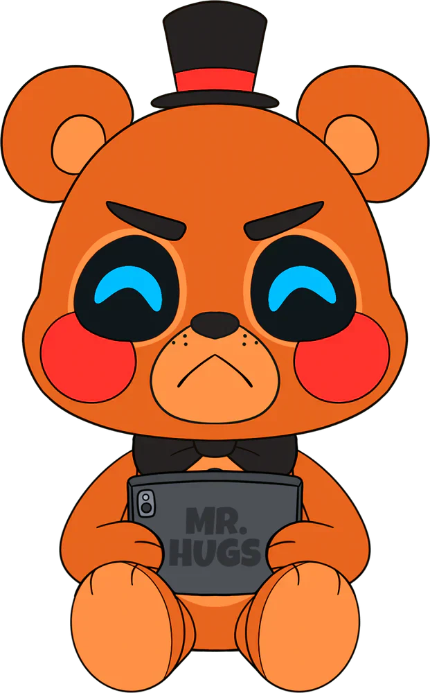 Peluche Rage Quit Toy Freddy