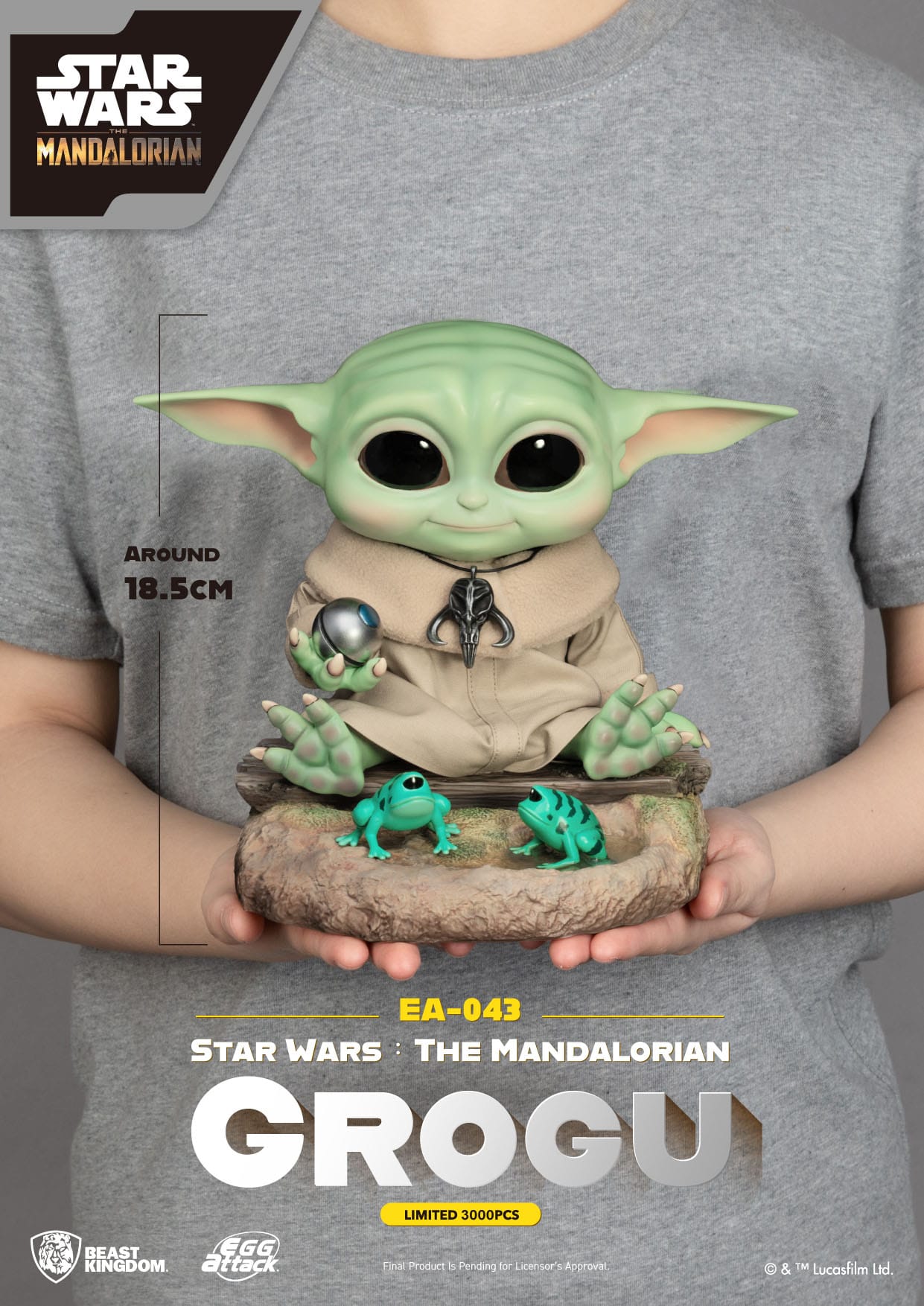 star-wars-the-mandalorian-statuette-egg-attack-grogu-beast-kingdom