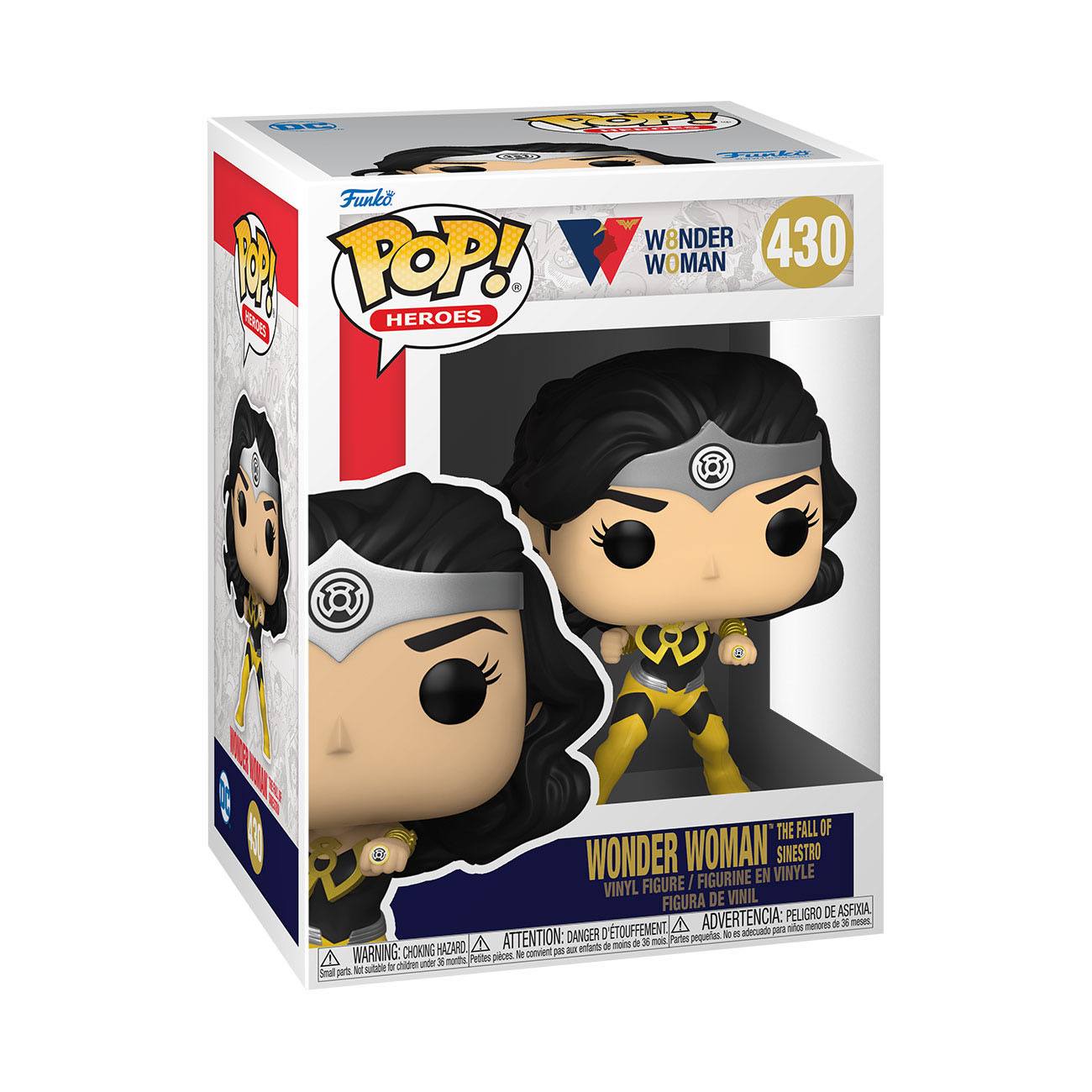 pop wonder woman the fall of sinestro 378