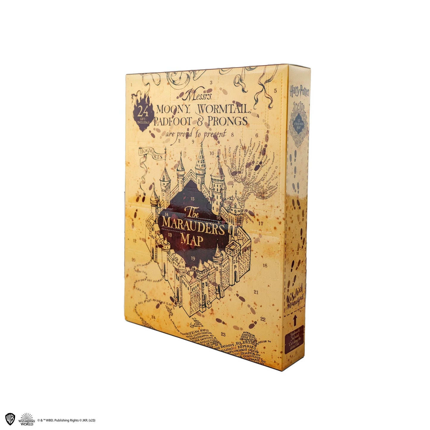Calendrier de l'avent Harry Potter - Carte du Maraudeur