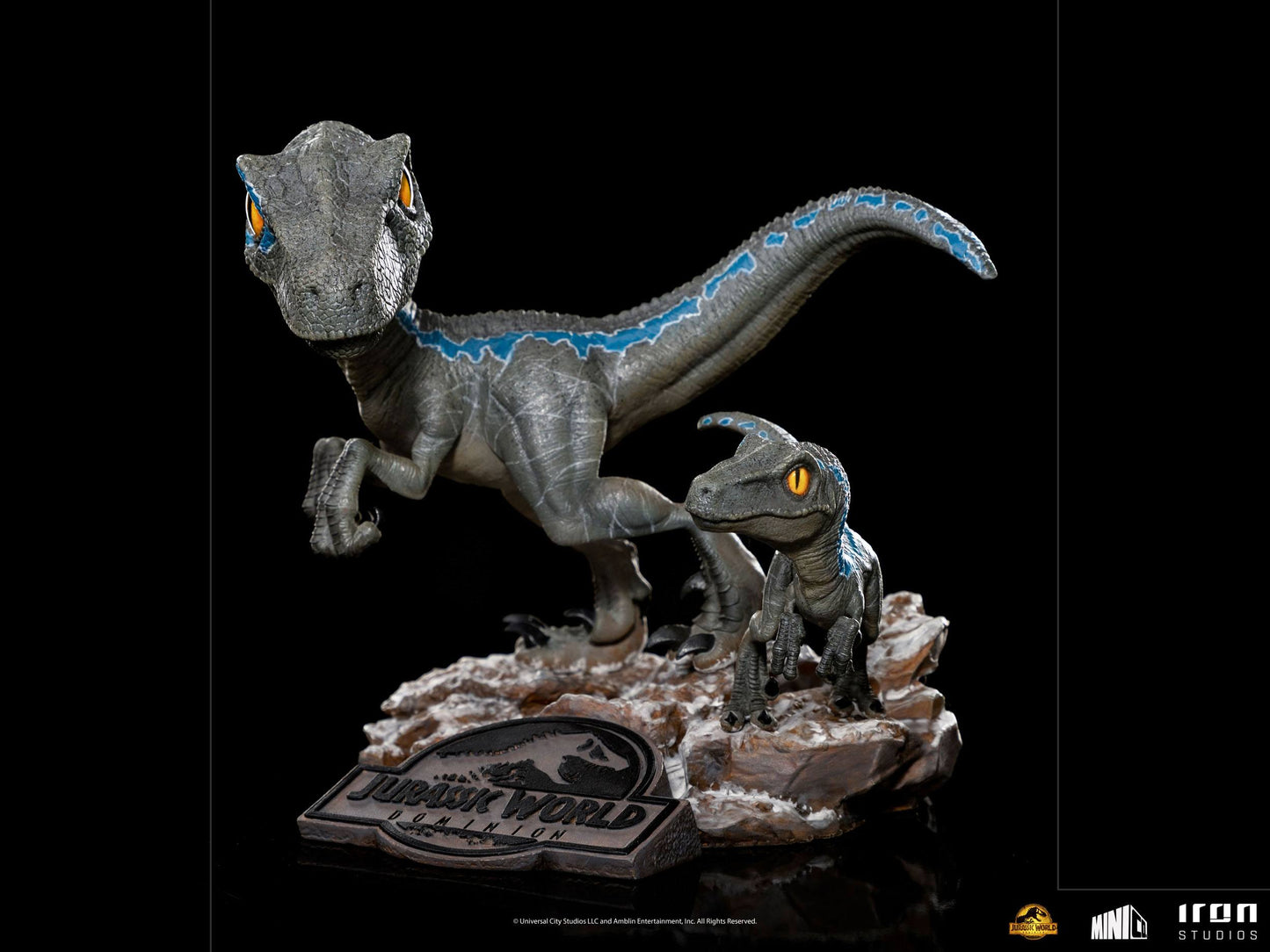 Statuette Mini Co. - Blue et Beta