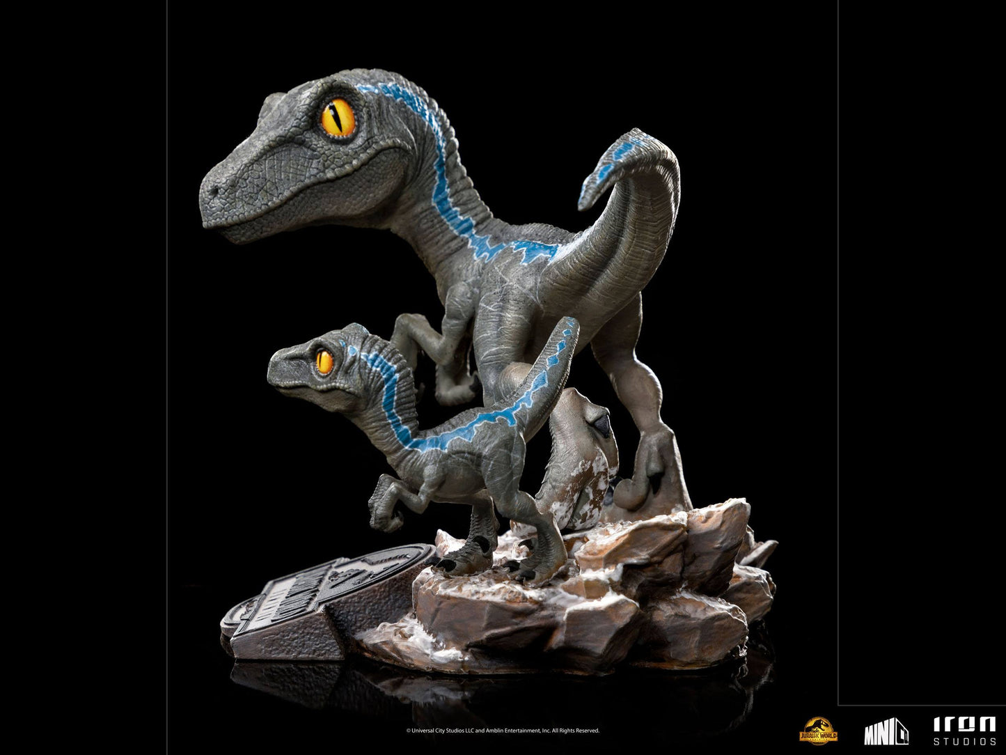 Statuette Mini Co. - Blue et Beta