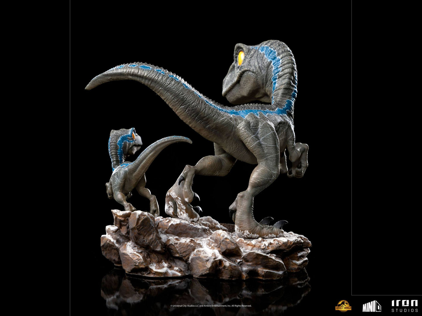 Statuette Mini Co. - Blue et Beta
