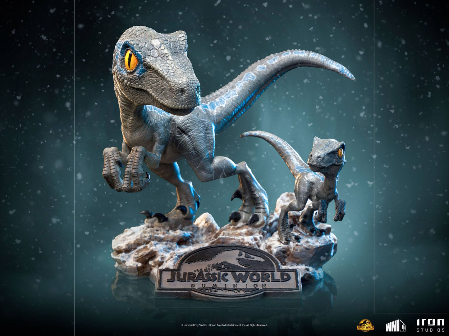 Statuette Mini Co. - Blue et Beta