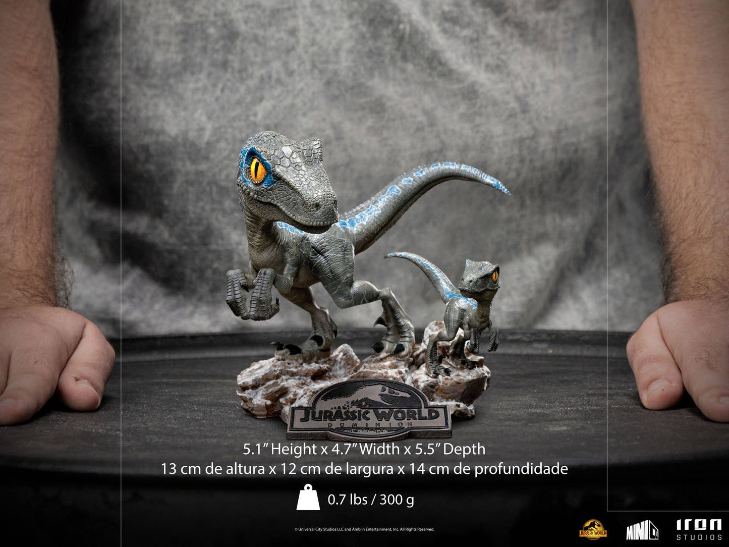 Statuette Mini Co. - Blue et Beta