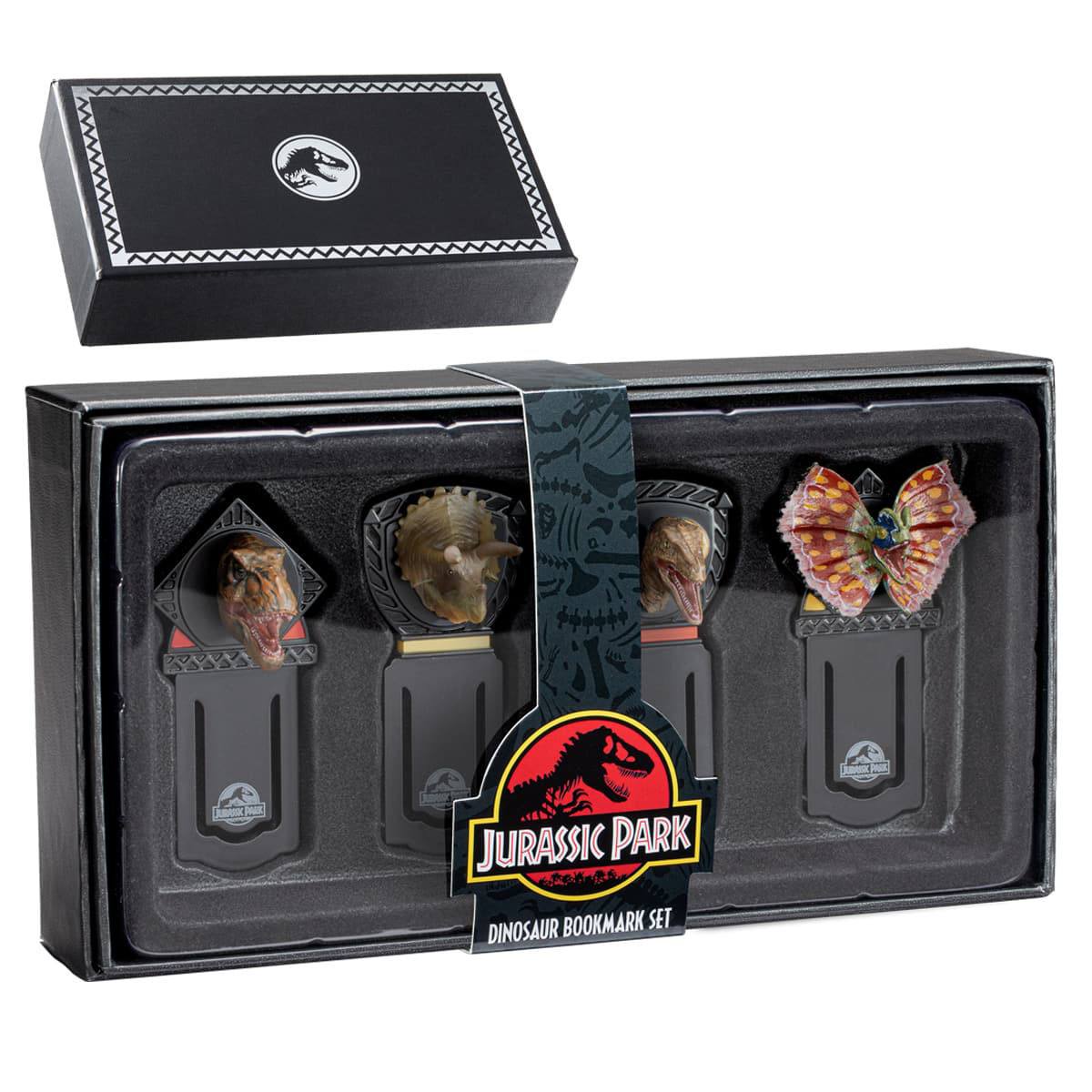 marque-pages-jurassic-park-dinosaures-noble-collection