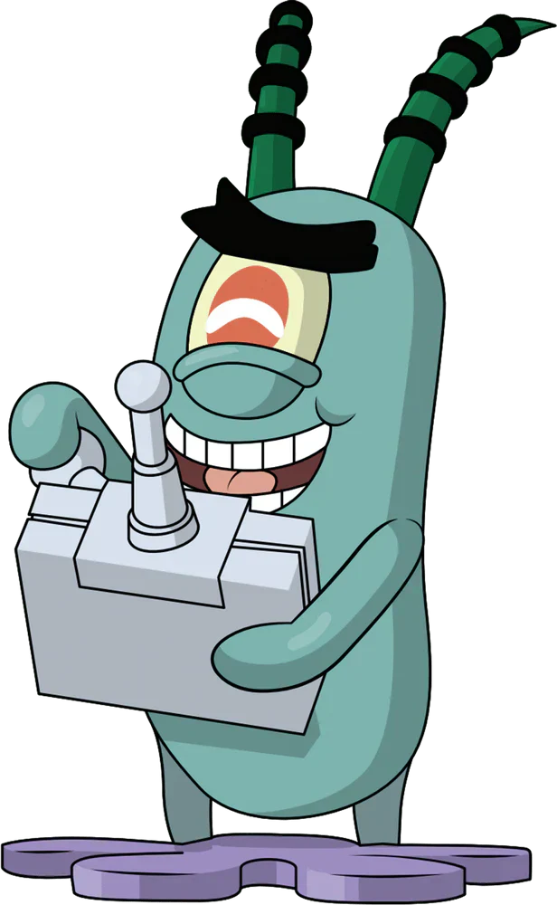 bob leponge vinyl figurine plankton youtooz viacom nickelodeon
