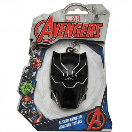 porte-cles-masque-black-panther-3d