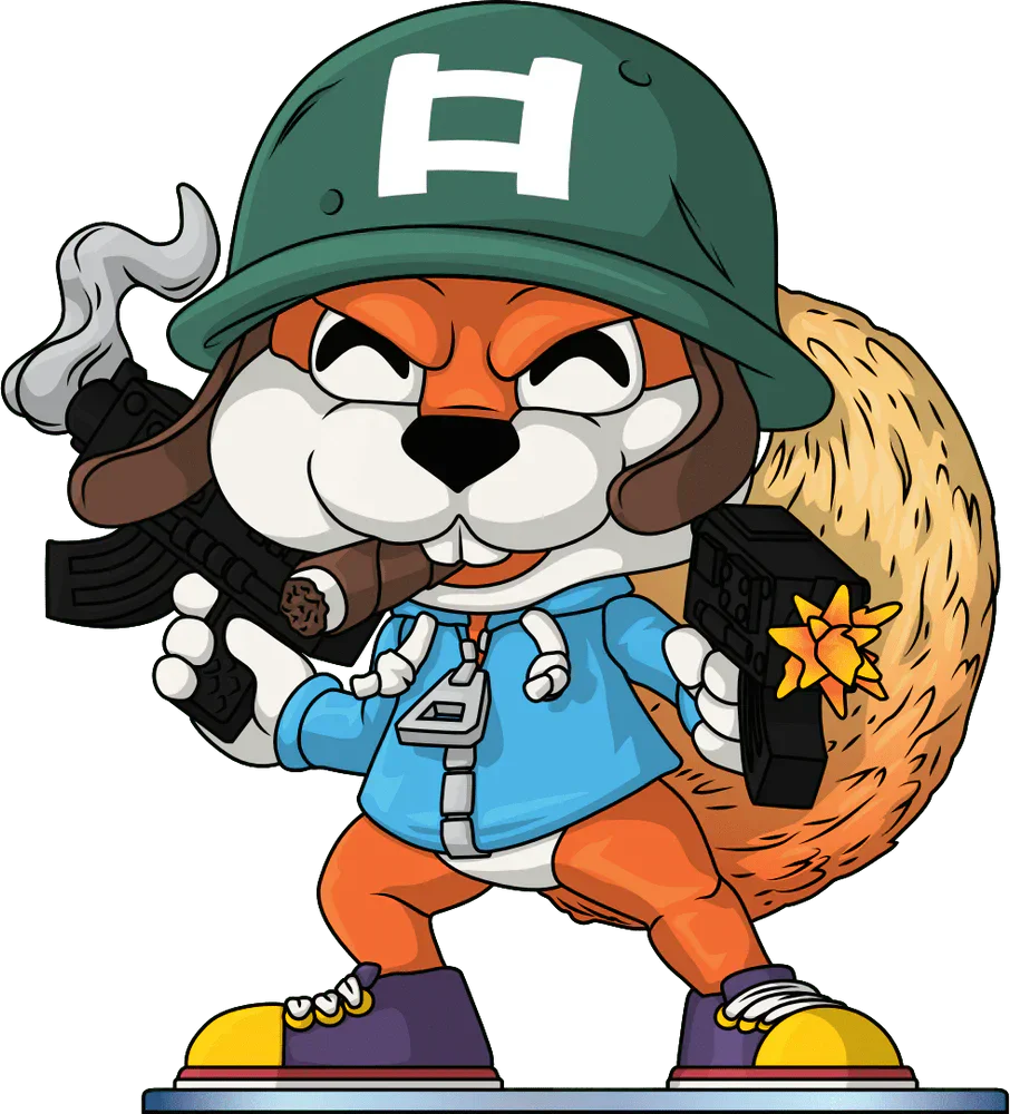 conkers bad fur day vinyl figurine soldier conker youtooz