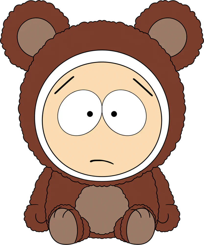 butters the bear plush youtooz