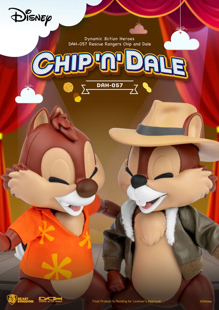 dynamic action heroes tic et tac beast kingdom