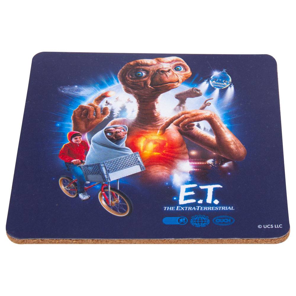 Pack Cadeau E.T. - Mug + Sous-Verre + Porte-Clés