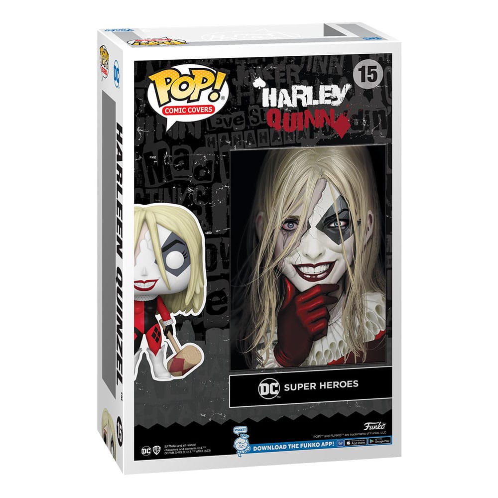 pop comic covers harleen quinzel