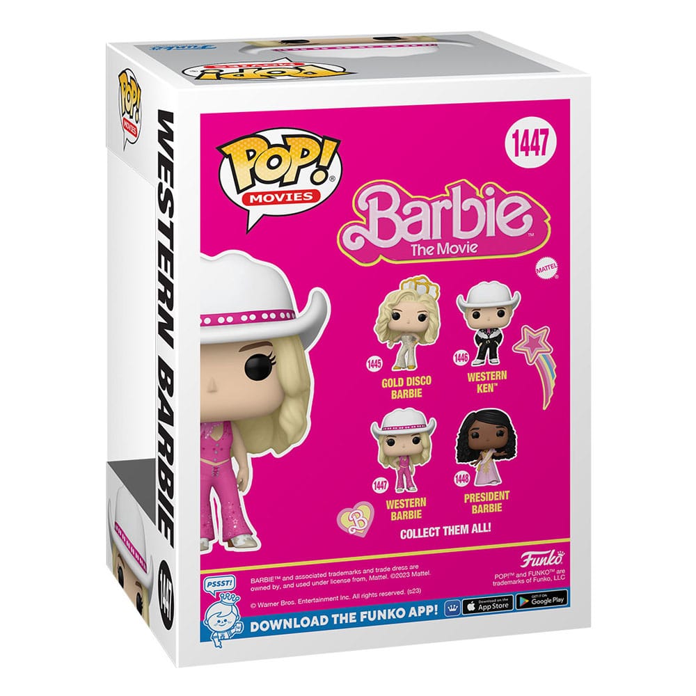 pop pop western barbie 1447