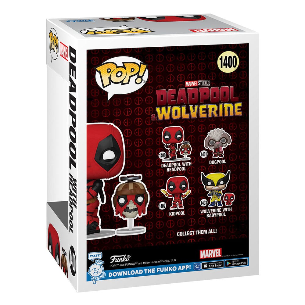 Pop! & Buddy Deadpool avec Headpool